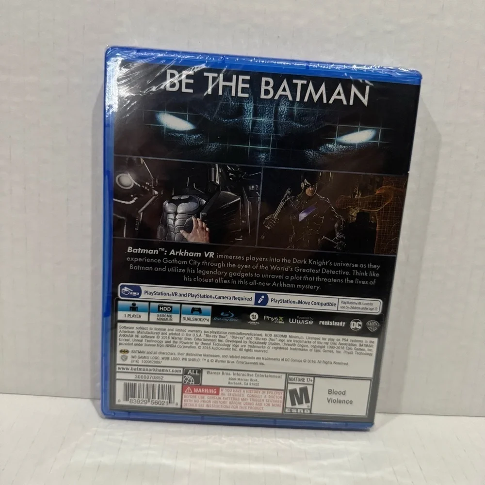 Batman: Arkham VR (Sony PlayStation 4 PS4)